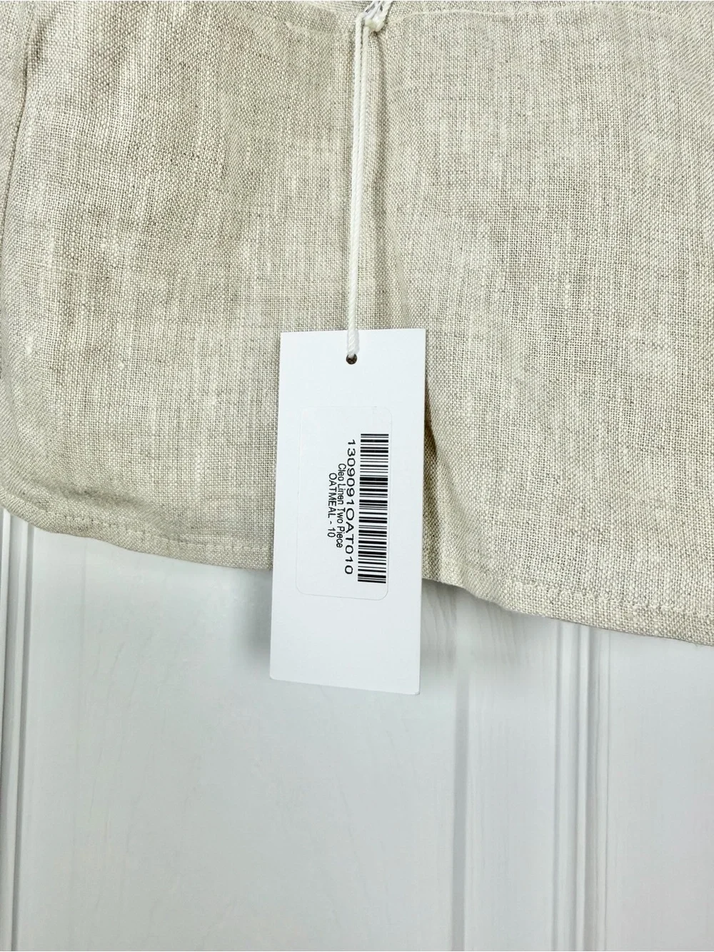 NWT! Reformation Size 10 • Cleo Linen 2 Piece Set Pants Wide Leg.